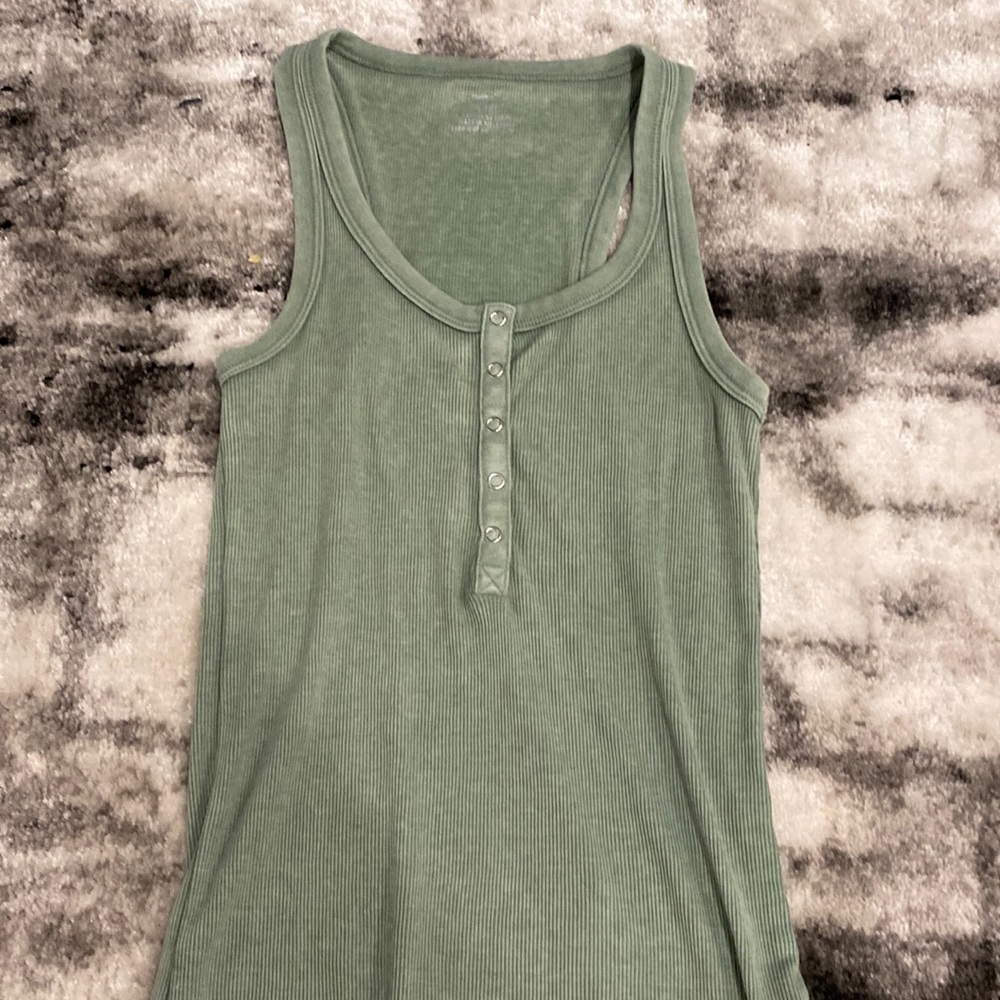 Ribbed tank top